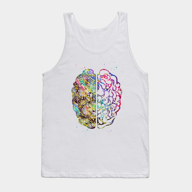 Artificial intelligence Tank Top by erzebeth